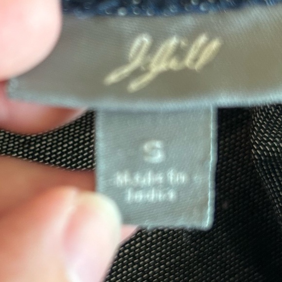 J Jill Long Denim Skirt - Picture 2 of 4